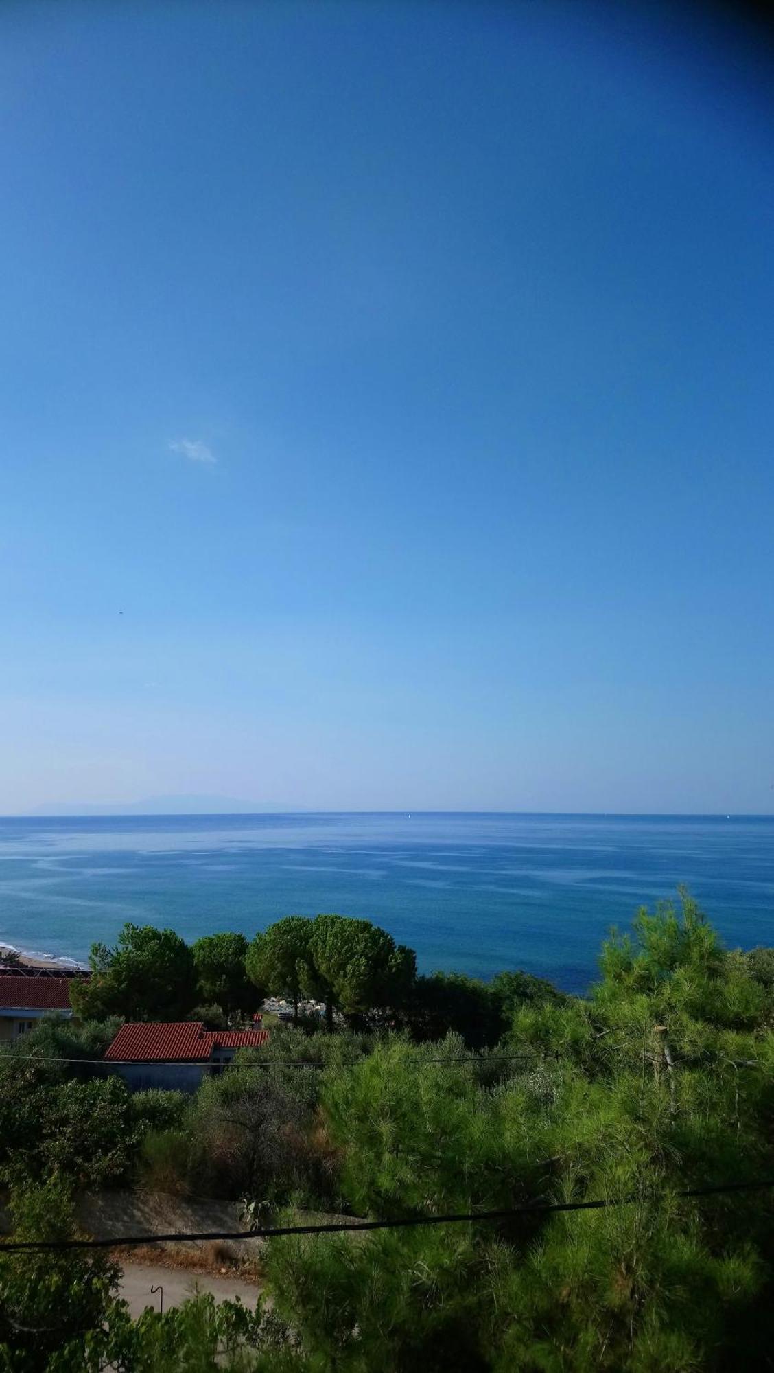 Αλκυονη Διαμερισματα Hotell Paralia Vrachou Eksteriør bilde