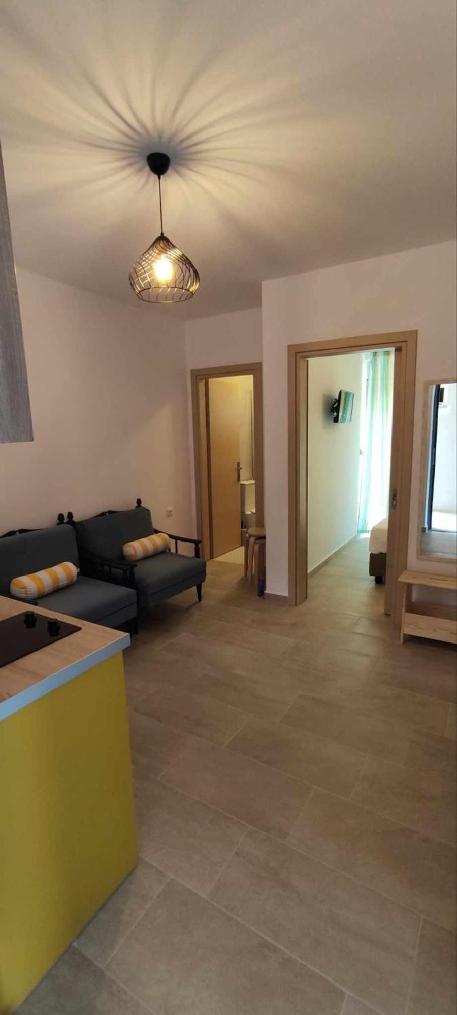 Αλκυονη Διαμερισματα Hotell Paralia Vrachou Eksteriør bilde